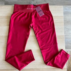 NVGTN Vibrant Red Leggings